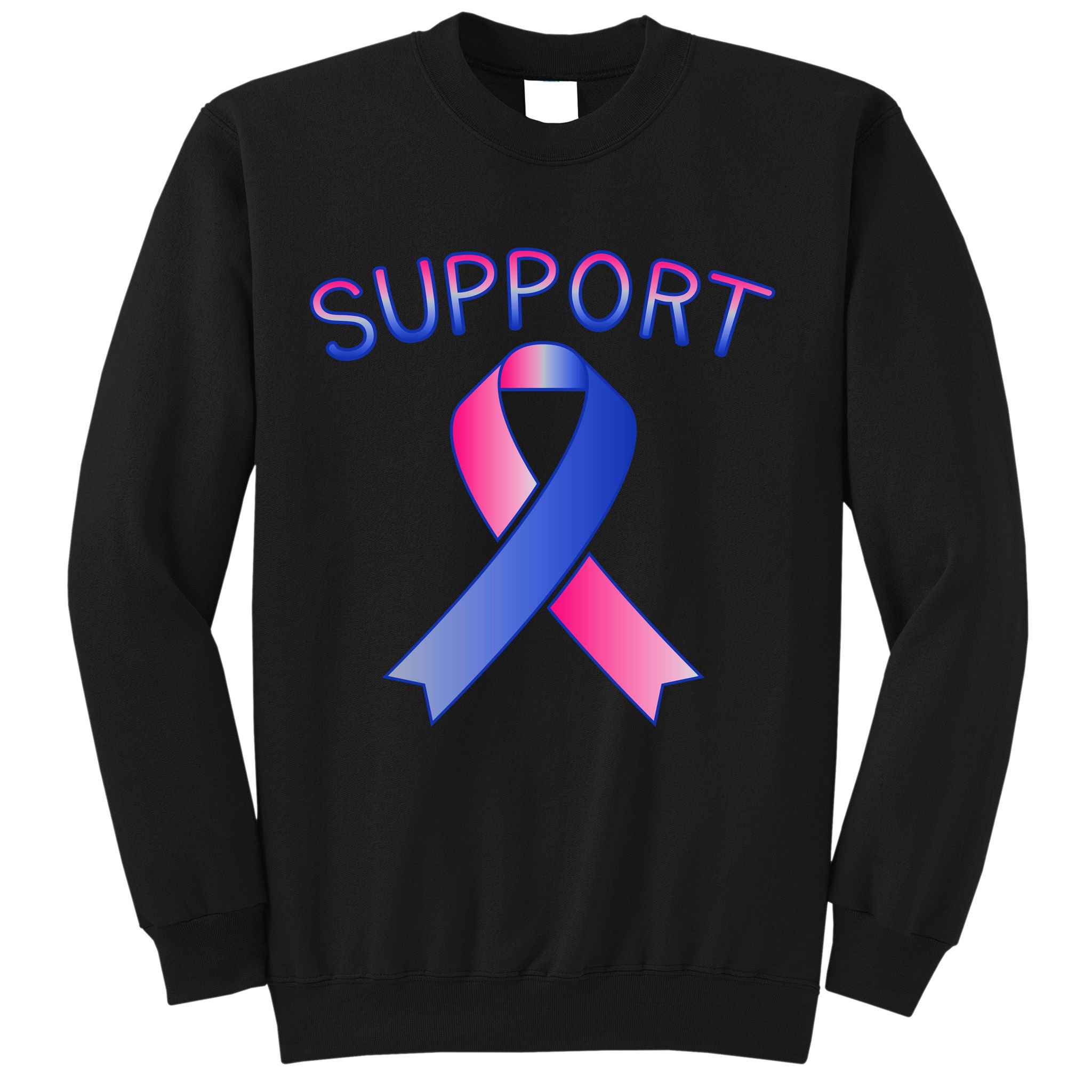Support Ribbon Cancer Awareness Sweatshirt