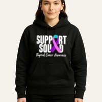 Support Squad Thyroid Cancer Awareness Hoodie