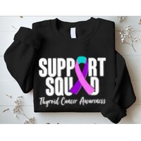 Support Squad Thyroid Cancer Awareness Sweatshirt