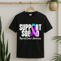 Support Squad Thyroid Cancer Awareness T-Shirt