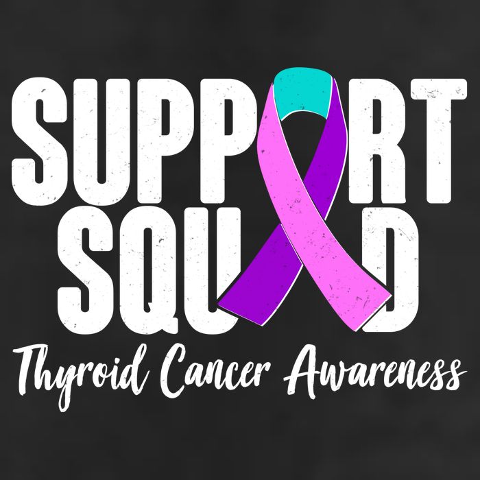 Support Squad Thyroid Cancer Awareness Beanie