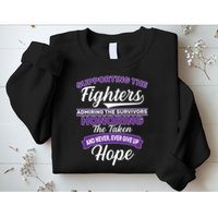Support The Fighters Lupus Awareness Sweatshirt