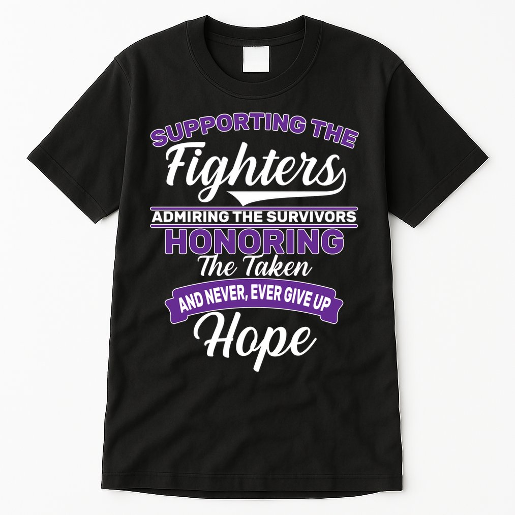 Support The Fighters Lupus Awareness Tall T-Shirt