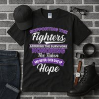 Support The Fighters Lupus Awareness Tall T-Shirt