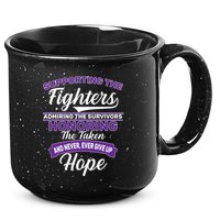 Support The Fighters Lupus Awareness 15oz Campfire Ceramic Mug