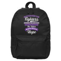 Support The Fighters Lupus Awareness 16 in Basic Backpack