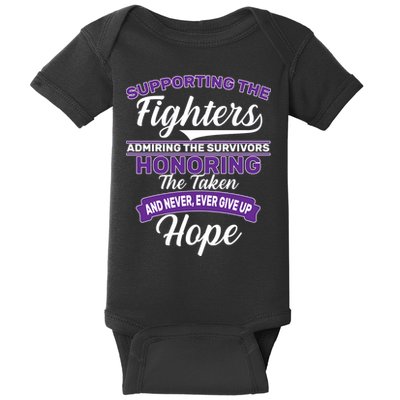 Support The Fighters Lupus Awareness Baby Bodysuit