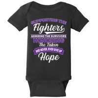 Support The Fighters Lupus Awareness Baby Bodysuit