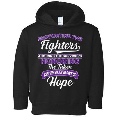 Support The Fighters Lupus Awareness Toddler Hoodie