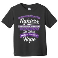 Support The Fighters Lupus Awareness Toddler T-Shirt