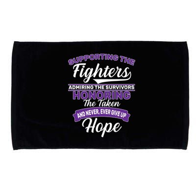 Support The Fighters Lupus Awareness Microfiber Hand Towel