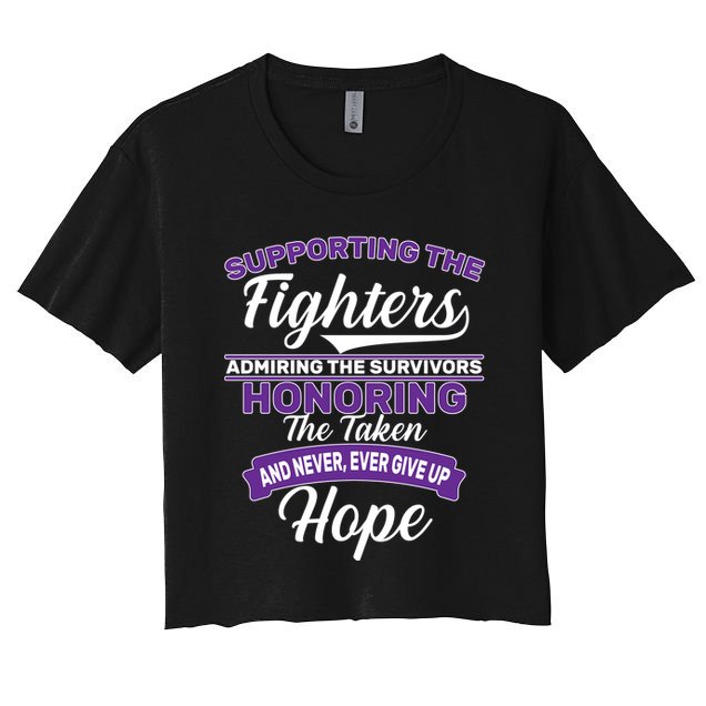 Support The Fighters Lupus Awareness Crop Top