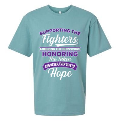 Support The Fighters Lupus Awareness Sueded Cloud Jersey T-Shirt