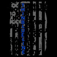 Support The Thin Blue Line US Flag Mug