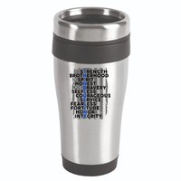 Support The Thin Blue Line US Flag 16oz Travel Tumbler