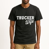 Support Trucker WIfe Tall T-Shirt