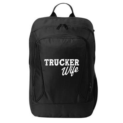 Support Trucker WIfe City Backpack