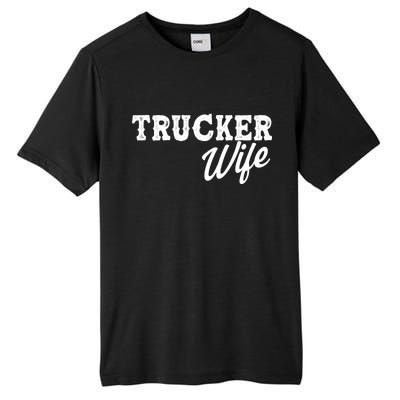 Support Trucker WIfe Tall Fusion ChromaSoft Performance T-Shirt