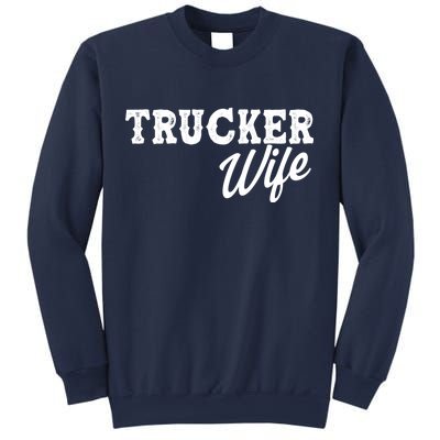 Support Trucker WIfe Sweatshirt