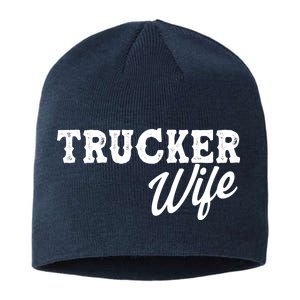 Support Trucker WIfe Sustainable Beanie