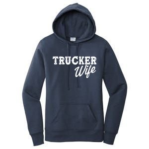 Support Trucker WIfe Women's Pullover Hoodie