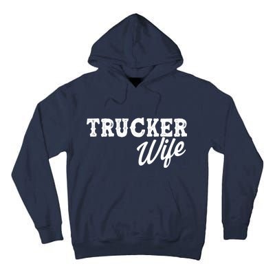 Support Trucker WIfe Tall Hoodie