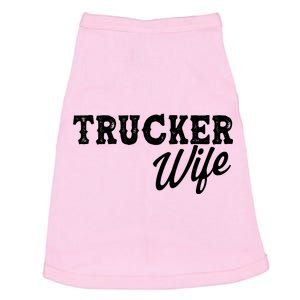 Support Trucker WIfe Doggie Tank