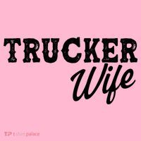 Support Trucker WIfe Hoodie