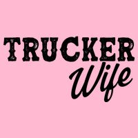 Support Trucker WIfe V-Neck T-Shirt