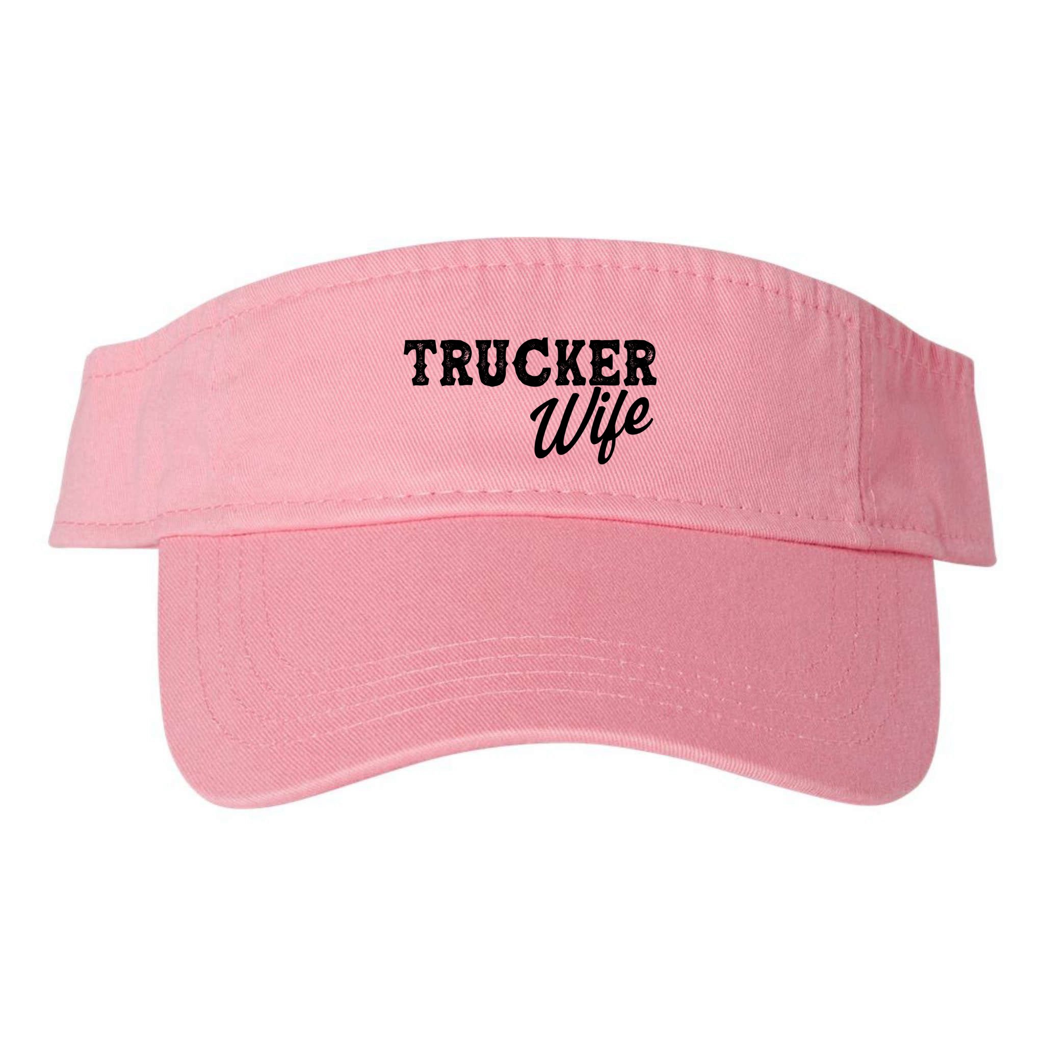 Support Trucker WIfe Visor