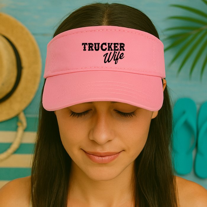 Support Trucker WIfe Visor