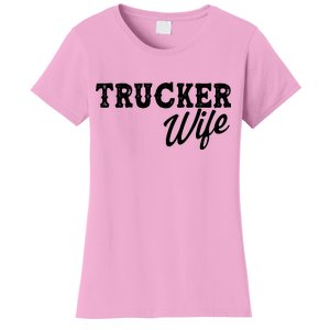 Support Trucker WIfe Women's T-Shirt