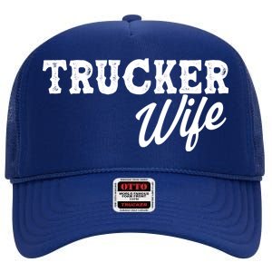 Support Trucker WIfe High Crown Mesh Back Trucker Hat