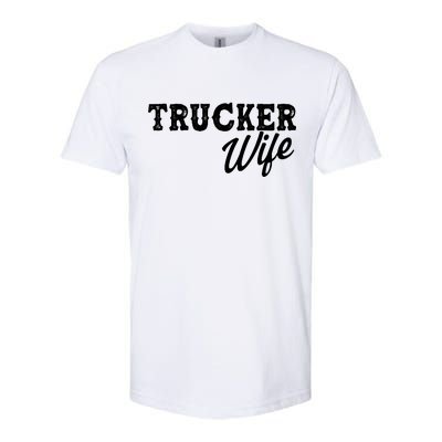 Support Trucker WIfe Softstyle® CVC T-Shirt