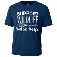 Support Wildlife Arrow Raise Boys Cooling Performance Crew T-Shirt