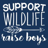 Support Wildlife Arrow Raise Boys Cooling Performance Crew T-Shirt
