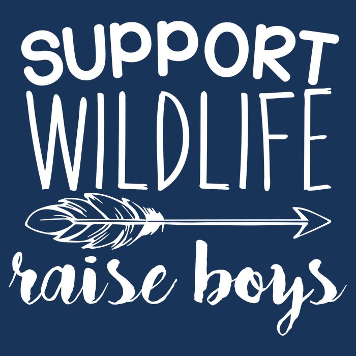 Support Wildlife Arrow Raise Boys Cooling Performance Crew T-Shirt