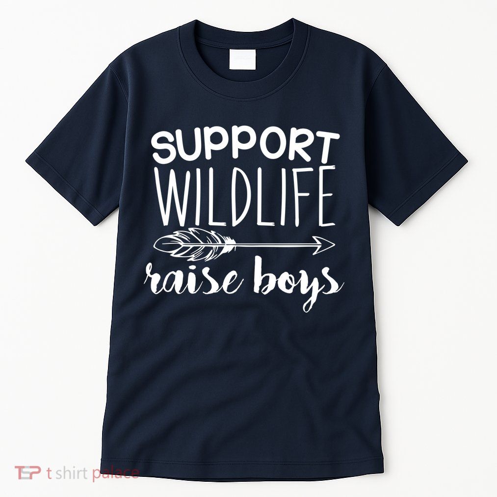 Support Wildlife Arrow Raise Boys Tall T-Shirt