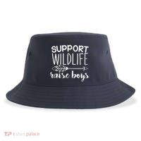 Support Wildlife Arrow Raise Boys Sustainable Bucket Hat