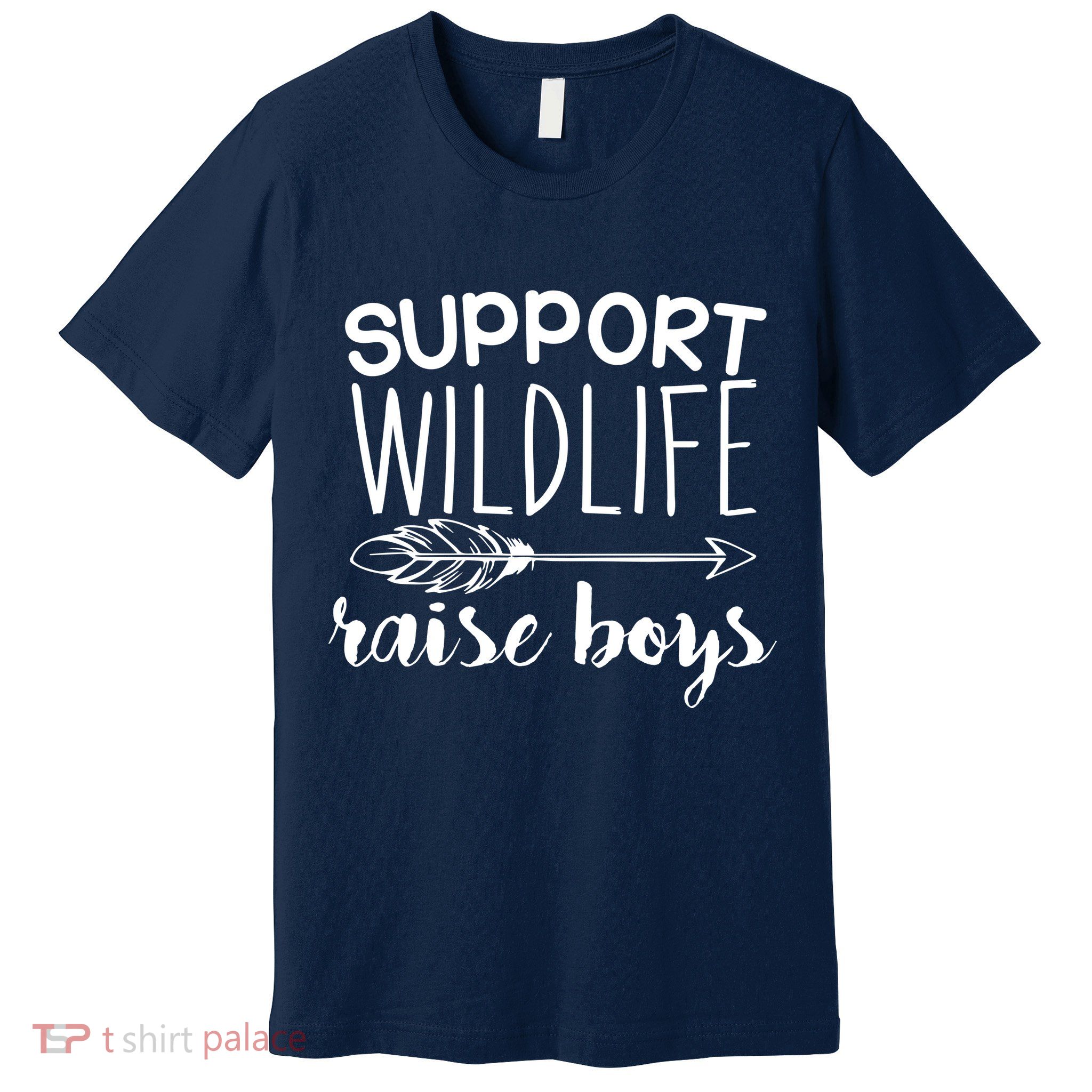 Support Wildlife Arrow Raise Boys Premium T-Shirt