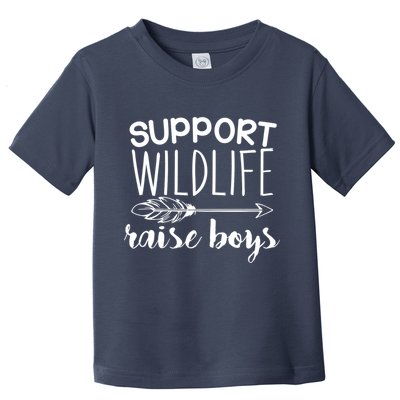 Support Wildlife Arrow Raise Boys Toddler T-Shirt