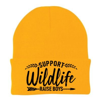 Support Wildlife Raise Boy Parents Knit Cap Winter Beanie