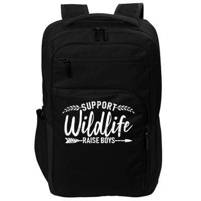 Support Wildlife Raise Boy Parents Impact Tech Backpack