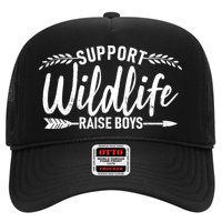 Support Wildlife Raise Boy Parents Trucker Hat
