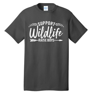 Support Wildlife Raise Boy Parents Tall T-Shirt