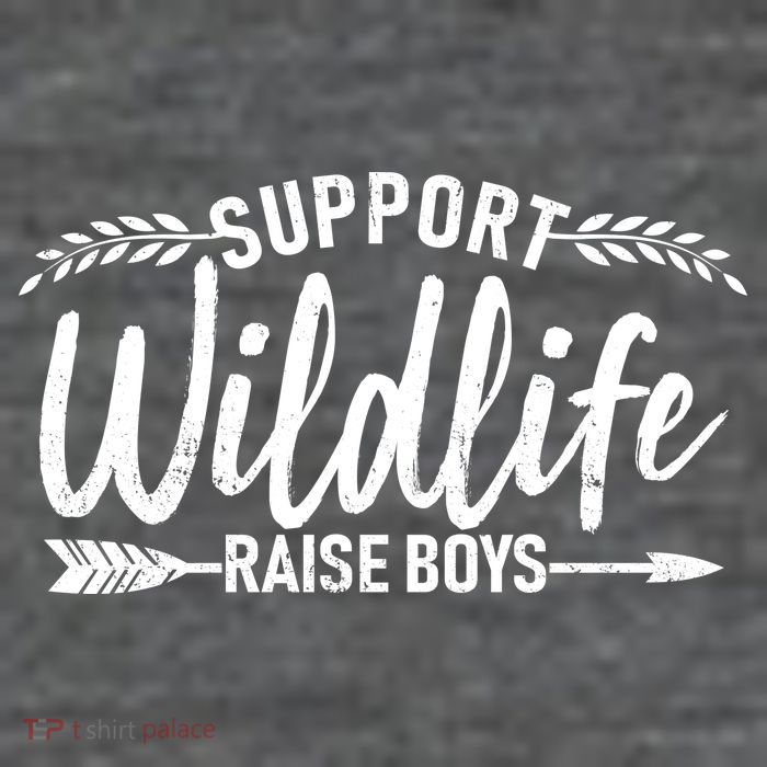 Support Wildlife Raise Boy Parents Tall T-Shirt
