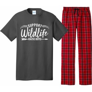 Support Wildlife Raise Boy Parents Pajama Set