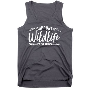 Support Wildlife Raise Boy Parents Tank Top