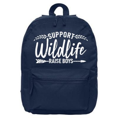 Support Wildlife Raise Boy Parents 16 in Basic Backpack