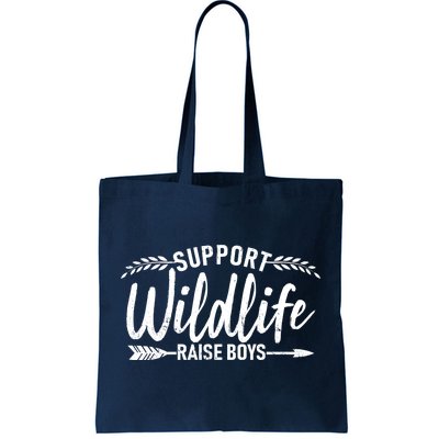 Support Wildlife Raise Boy Parents Tote Bag